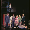 Elaine Stritch [top] and ensemble in the stage production Company