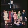 Elaine Stritch [top] and ensemble in the stage production Company