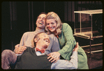 George Coe, Larry Kert and Teri Ralston in the stage production Company