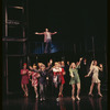 Larry Kert [above] and ensemble in the stage production Company