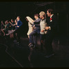 Elaine Stritch, Charles Braswell [right] and ensemble in the stage production Company