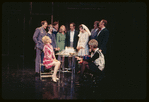 Larry Kert [center] and ensemble in the stage production Company