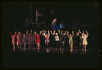 Larry Kert [above] and ensemble in the stage production Company