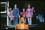 Larry Kert [front] and ensemble in the stage production Company
