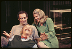 George Coe, Larry Kert and Teri Ralston in the stage production Company