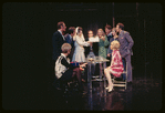 Larry Kert [center] and ensemble in the stage production Company