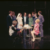 Larry Kert [center] and ensemble in the stage production Company
