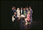 Larry Kert [center] and ensemble in the stage production Company