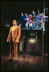 Larry Kert [front] and ensemble in the stage production Company