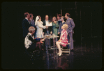 Larry Kert [center] and ensemble in the stage production Company