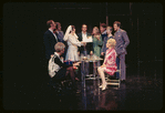 Larry Kert [center] and ensemble in the stage production Company