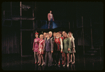 Larry Kert [above] and ensemble in the stage production Company