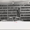 In the library of the FSA (Farm Security Administration) farm families community. Yuma, Arizona