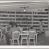 In the library of the FSA (Farm Security Administration) farm families community. Yuma, Arizona