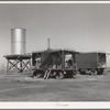 Mobile power unit of the FSA (Farm Security Administration) farm workers' community mobile unit. Friendly Corners, Arizona