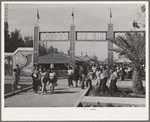 Entrance to the midway at the Imperial County Fair, California