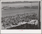 Schoolchildren's victory chorus at the Imperial County Fair, California