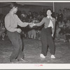 Jitterbug contest at the dance which closed the second annual field day at the FSA (Farm Security Administration) farm workers' community. Yuma, Arizona