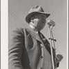 Speaker on Farm Bureau Day at the Imperial County Fair, California