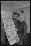 Paul Lipson and Peg Murray in publicity photo for the stage production Fiddler on the Roof