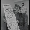 Paul Lipson and Peg Murray in publicity photo for the stage production Fiddler on the Roof