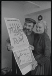Paul Lipson and Peg Murray in publicity photo for the stage production Fiddler on the Roof