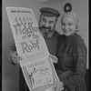 Paul Lipson and Peg Murray in publicity photo for the stage production Fiddler on the Roof