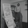 Paul Lipson and Peg Murray in publicity photo for the stage production Fiddler on the Roof
