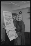Paul Lipson and Peg Murray in publicity photo for the stage production Fiddler on the Roof