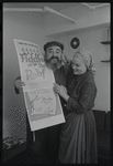 Paul Lipson and Peg Murray in publicity for the stage production Fiddler on the Roof