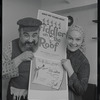 Paul Lipson and Peg Murray in publicity photo for the stage production Fiddler on the Roof
