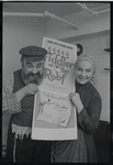 Paul Lipson and Peg Murray in publicity for the stage production Fiddler on the Roof