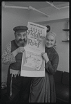 Paul Lipson and Peg Murray in publicity photo for the stage production Fiddler on the Roof