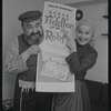 Paul Lipson and Peg Murray in publicity photo for the stage production Fiddler on the Roof