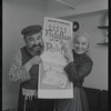 Paul Lipson and Peg Murray in publicity photo for the stage production Fiddler on the Roof
