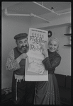 Paul Lipson and Peg Murray in publicity photo for the stage production Fiddler on the Roof