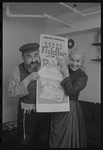 Paul Lipson and Peg Murray in publicity for the stage production Fiddler on the Roof