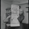 Paul Lipson and Peg Murray in publicity for the stage production Fiddler on the Roof