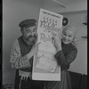 Paul Lipson and Peg Murray in publicity for the stage production Fiddler on the Roof