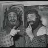 Harry Goz and Jerry Jarrett in publicity for the stage production Fiddler on the Roof