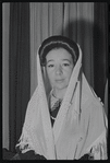 Martha Schlamme in publicity for the stage production Fiddler on the Roof