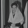 Martha Schlamme in publicity photo for the stage production Fiddler on the Roof