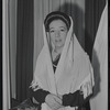 Martha Schlamme in publicity for the stage production Fiddler on the Roof