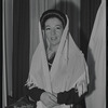 Martha Schlamme in publicity for the stage production Fiddler on the Roof