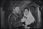 Harry Goz and Martha Schlamme in the stage production Fiddler on the Roof