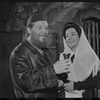 Harry Goz and Martha Schlamme in the stage production Fiddler on the Roof