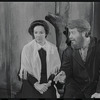 Martha Schlamme and Harry Goz in the stage production Fiddler on the Roof