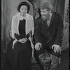 Martha Schlamme and Harry Goz in the stage production Fiddler on the Roof