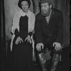 Martha Schlamme and Harry Goz in the stage production Fiddler on the Roof