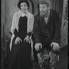 Martha Schlamme and Harry Goz in the stage production Fiddler on the Roof